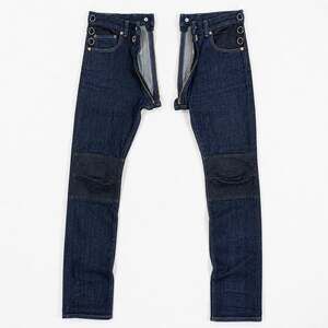 Comme des Garcons GANRYE Desconstructed zip split Skinny Jean Medium